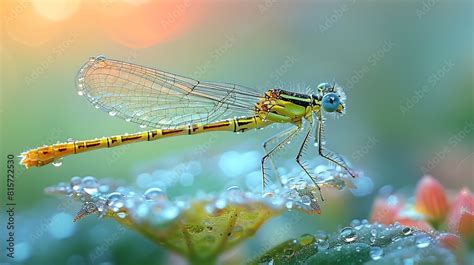  Damselfly: Descubra as Belezas Atemporais de uma Criatura com Asas Translúcidas que Realça a Delicadeza da Natureza!